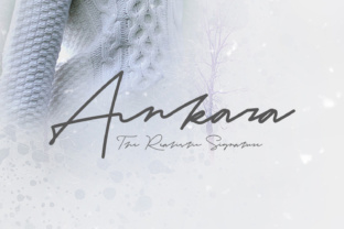 Ankara: A Script Font for Editorial Design and Branding