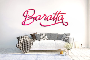 Baratta: A Script Font That Breathes Life Into Your Creations