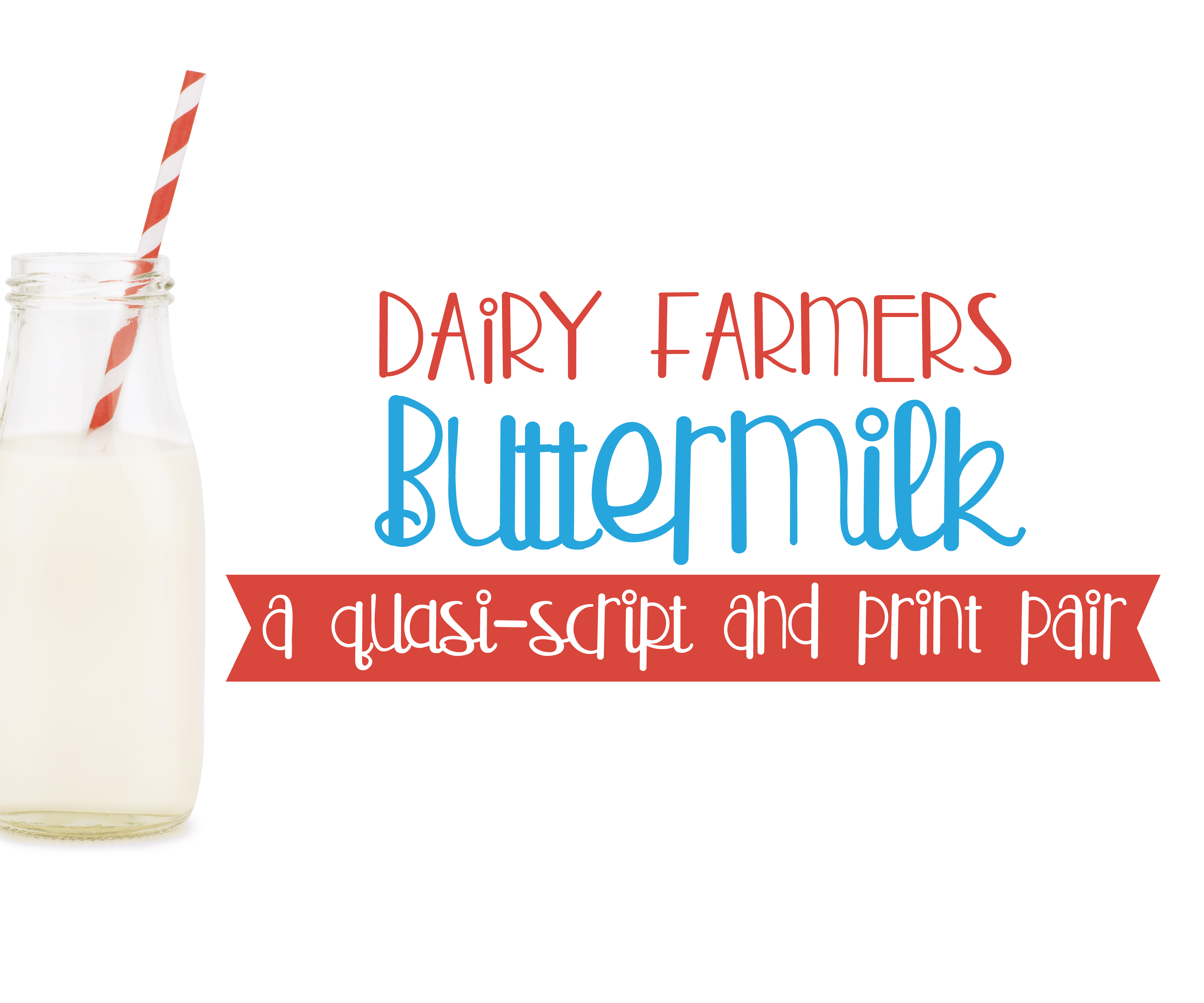 Buttermilk: A Delightful Script Font for Editorial Design