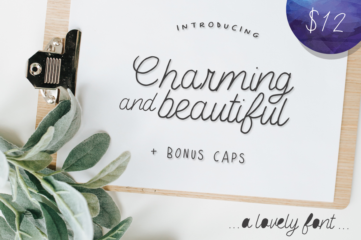 Charming Beautiful: A Font That Adds Personality to Your Web Design