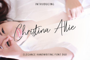 Christina Allie: A Handwritten Font for Branding Projects