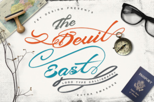 Devil East: A Script Font for Bold Campaigns