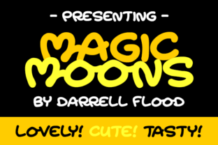 Discover Magic Moons: A Font That Brings Your Creations to Life