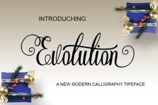 Evolution: A Modern Handwritten Font for Digital Design