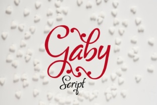 Gaby: A Script Font for Campaign Creativity
