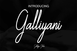 Galliyani: The Font That Elevates Your Brand