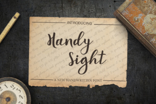 Handy Sight: A Font That Speaks with Grace