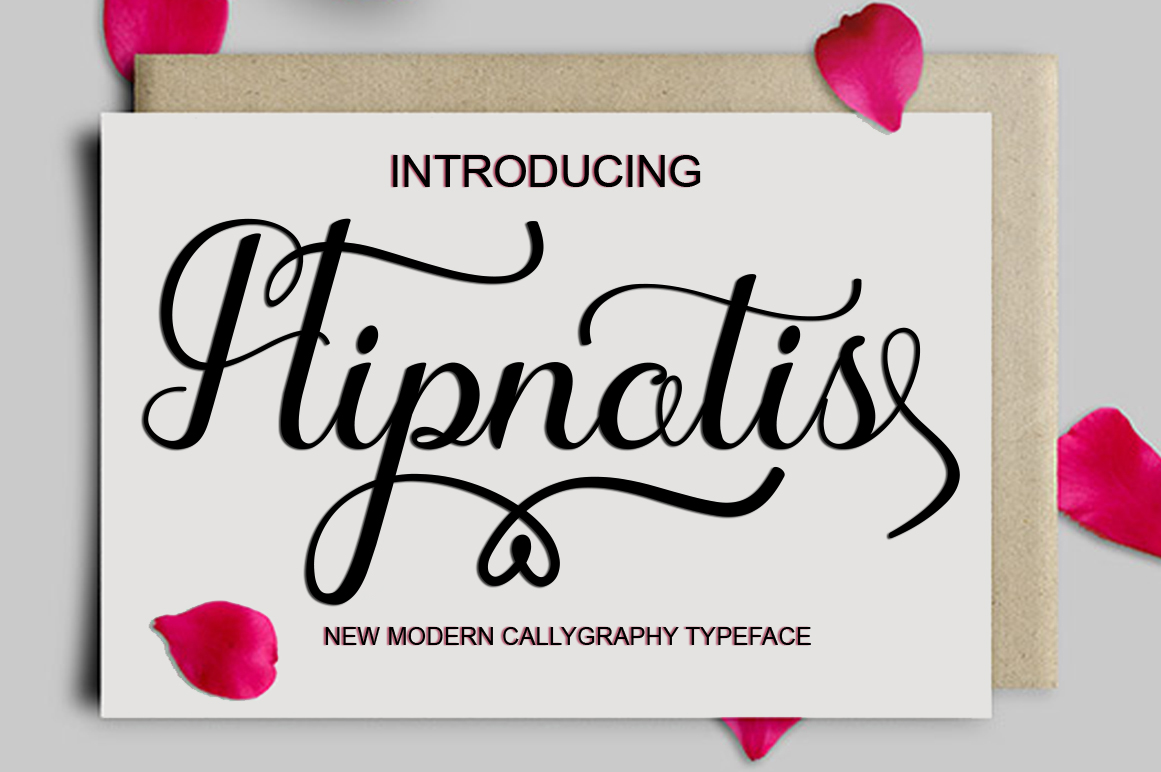 Hipnotis: A Fresh Script Font for Creative Branding