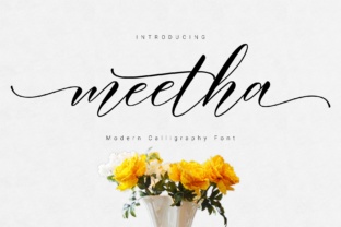 Meetha: A Script Font That Elevates Campaign Design