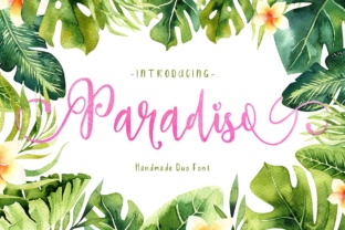 Paradiso Duo: The Font That Elevates Your Campaigns