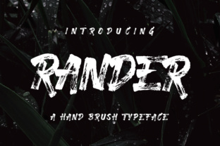 Rander: A Versatile Font for Dynamic Campaigns