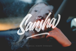 Sansha: A Handwritten Font for Creative Crafters