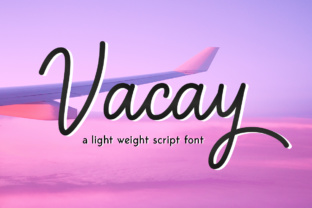 Vacay: A Script Font That Elevates Editorial Design