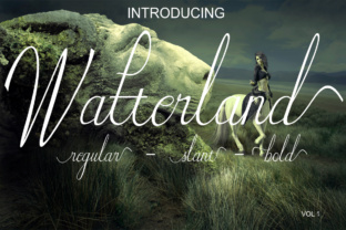 Watterland: A Timeless Script Font for Modern Branding
