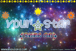 Your Star Font: A Cosmic Touch for Creative Projects